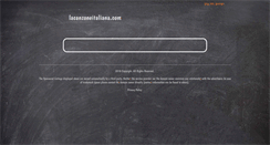 Desktop Screenshot of lacanzoneitaliana.com